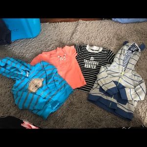 BUNDLE!! Jackets and shirts 0-3 months.